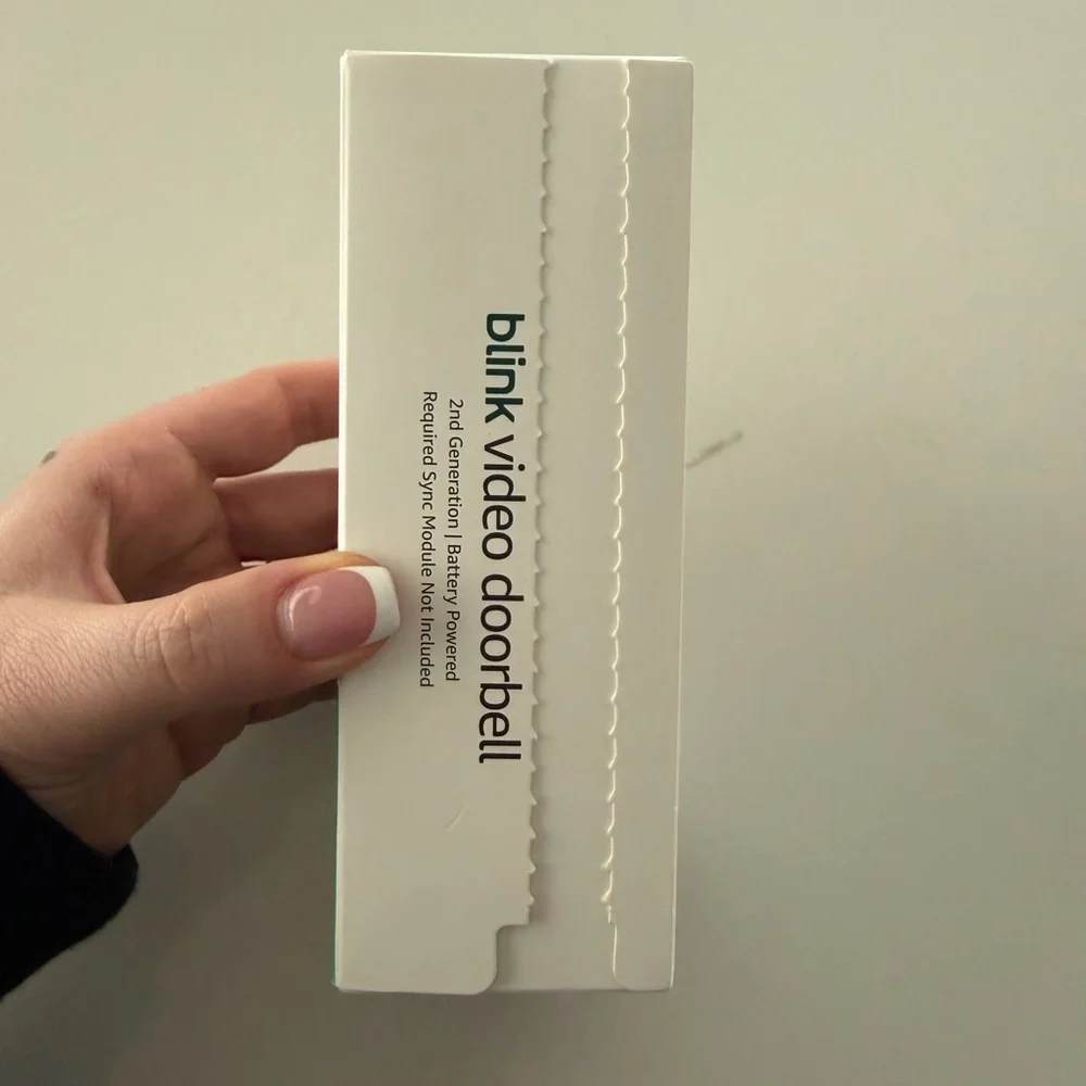 Amazon Blink Video Doorbell - White